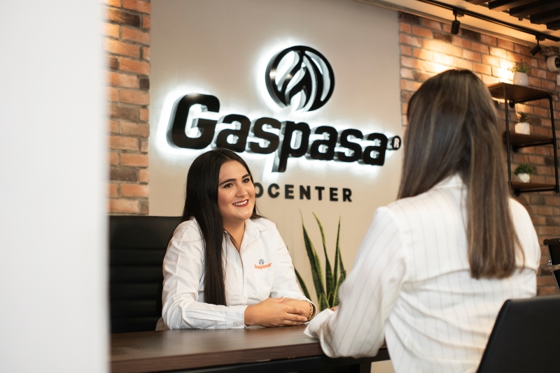 Recepcionista de gaspasa